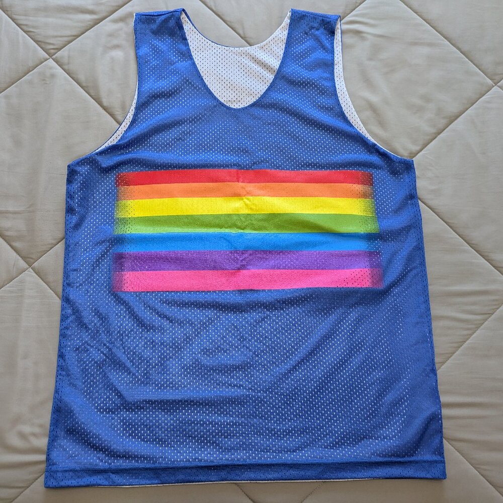2015 Target Pride Collection rainbow tank top, size S (fits size M-L)